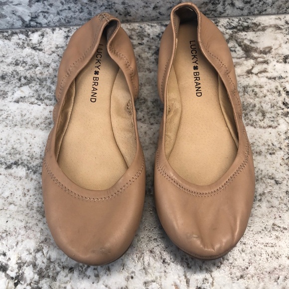 Lucky Leather Flats - Picture 2 of 3